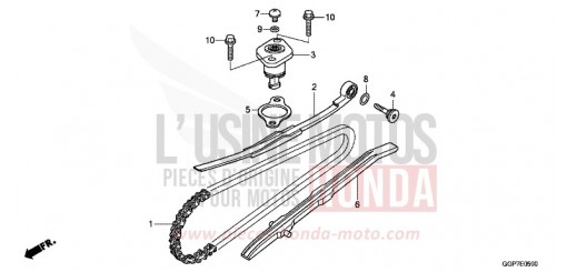 CAM CHAIN/TENSIONER NSC50T2F de 2015